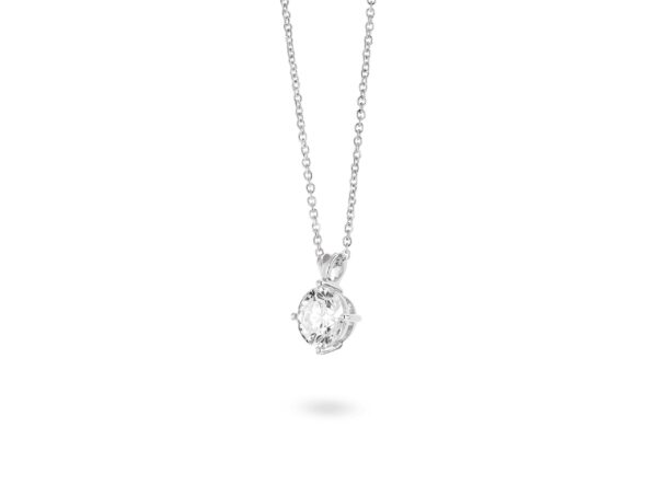 HYR001N-White-Round-Necklace-1ct-18kWhite-2